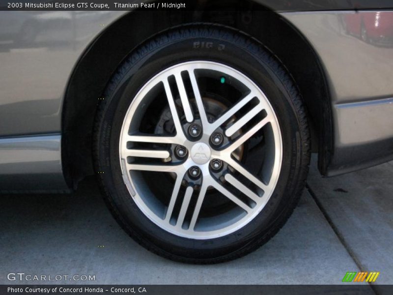 Titanium Pearl / Midnight 2003 Mitsubishi Eclipse GTS Coupe