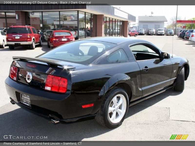 Black / Dark Charcoal 2008 Ford Mustang GT Deluxe Coupe
