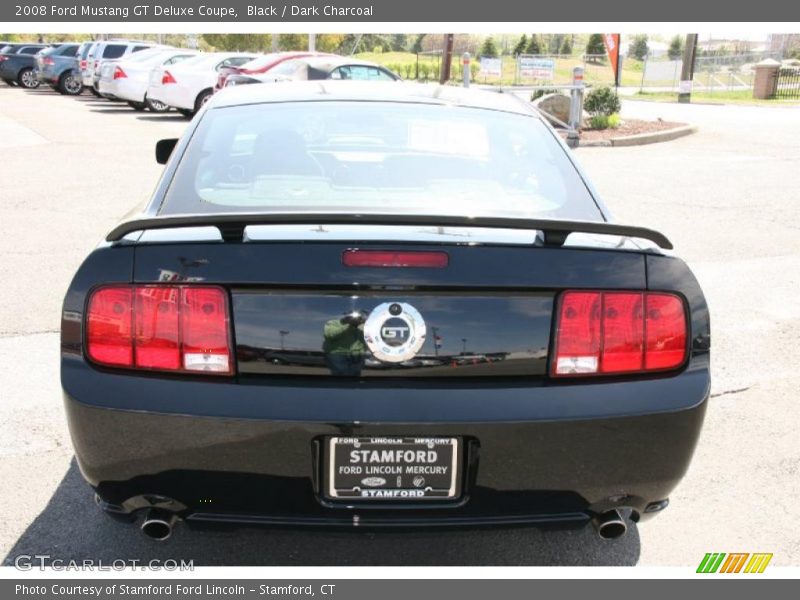 Black / Dark Charcoal 2008 Ford Mustang GT Deluxe Coupe