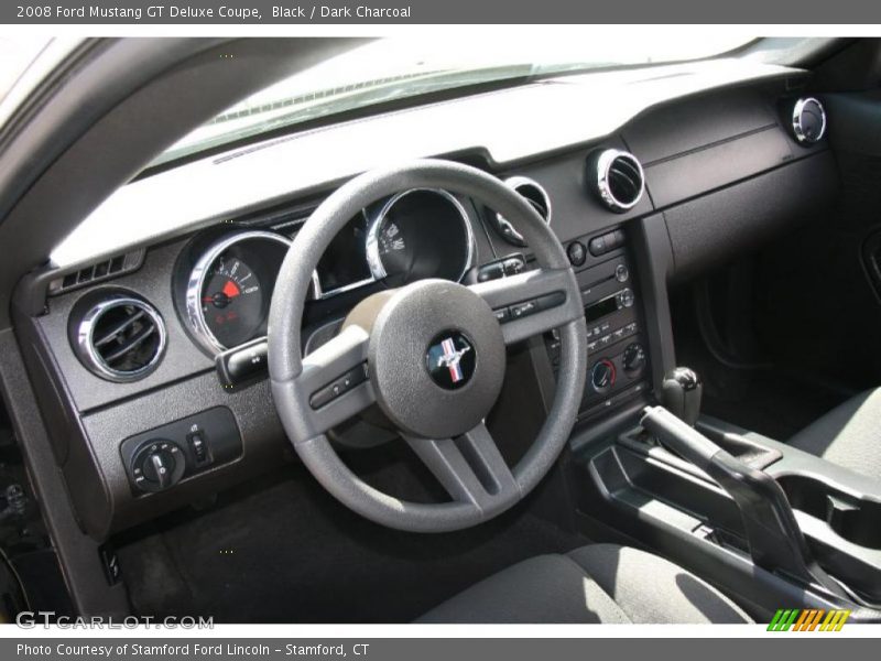Black / Dark Charcoal 2008 Ford Mustang GT Deluxe Coupe
