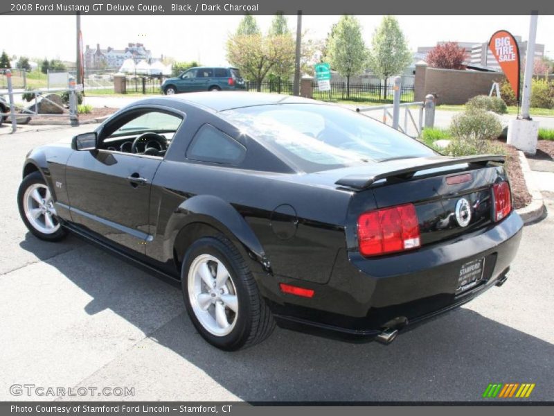 Black / Dark Charcoal 2008 Ford Mustang GT Deluxe Coupe