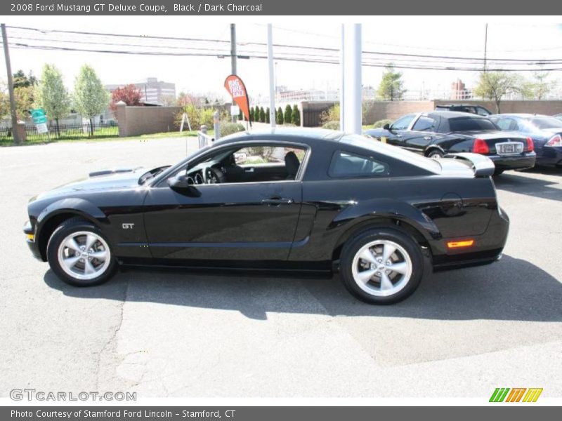 Black / Dark Charcoal 2008 Ford Mustang GT Deluxe Coupe