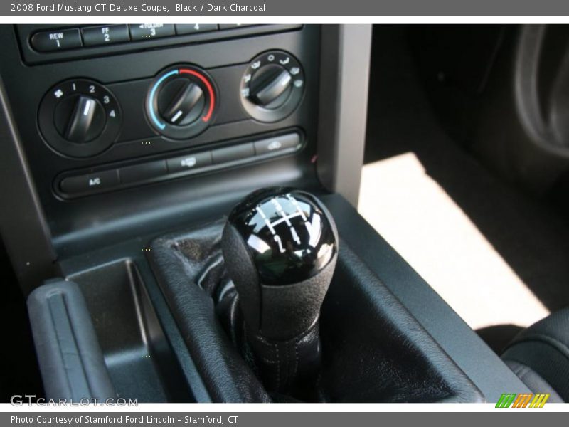 Black / Dark Charcoal 2008 Ford Mustang GT Deluxe Coupe