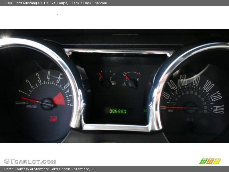 Black / Dark Charcoal 2008 Ford Mustang GT Deluxe Coupe