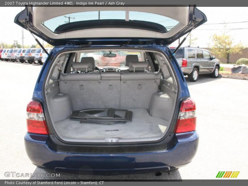 Indigo Ink Pearl / Ash Gray 2007 Toyota Highlander Limited 4WD