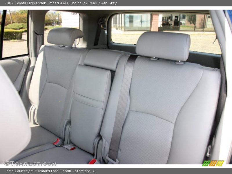 Indigo Ink Pearl / Ash Gray 2007 Toyota Highlander Limited 4WD