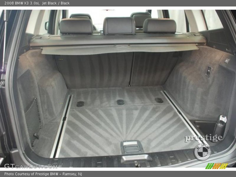 Jet Black / Black 2008 BMW X3 3.0si