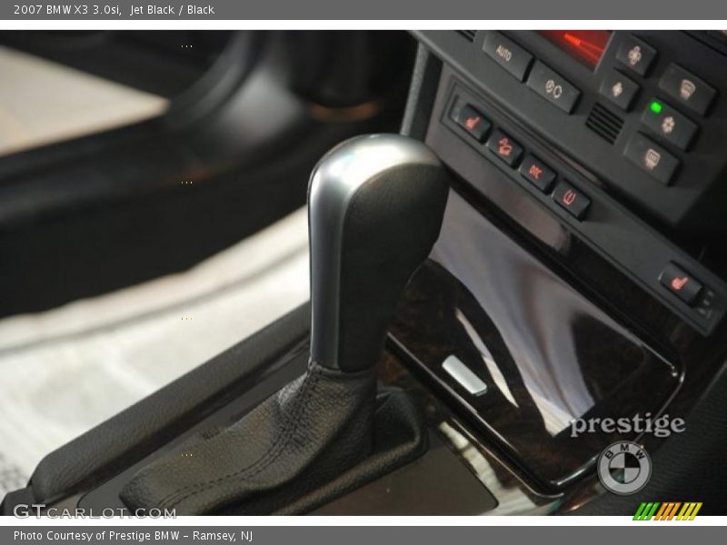 Jet Black / Black 2007 BMW X3 3.0si