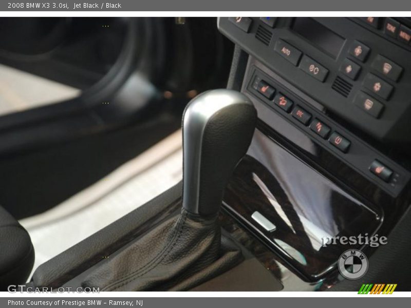 Jet Black / Black 2008 BMW X3 3.0si