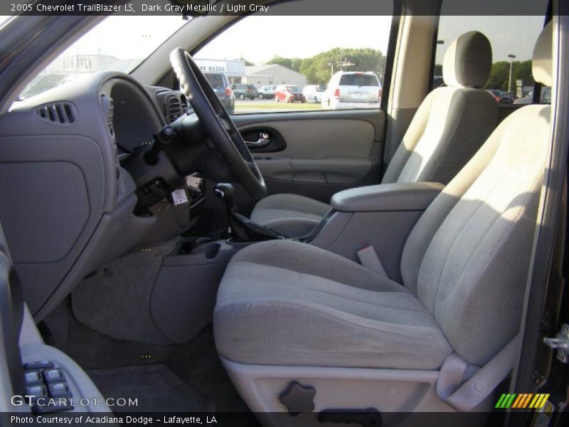 Dark Gray Metallic / Light Gray 2005 Chevrolet TrailBlazer LS