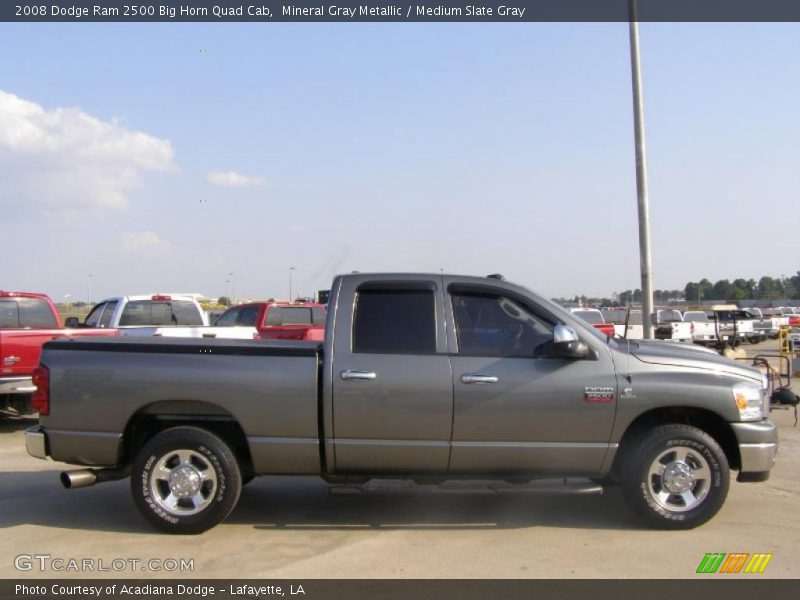 Mineral Gray Metallic / Medium Slate Gray 2008 Dodge Ram 2500 Big Horn Quad Cab