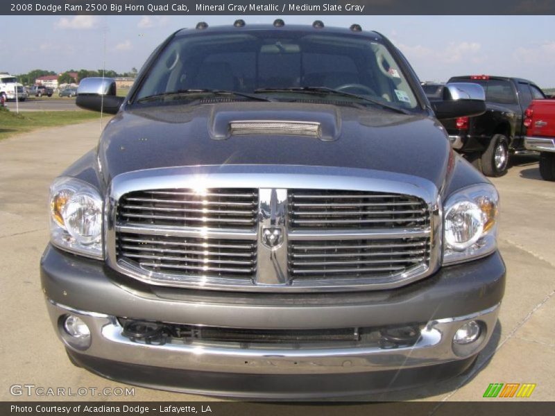 Mineral Gray Metallic / Medium Slate Gray 2008 Dodge Ram 2500 Big Horn Quad Cab