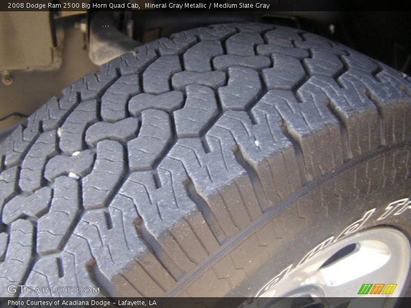 Mineral Gray Metallic / Medium Slate Gray 2008 Dodge Ram 2500 Big Horn Quad Cab