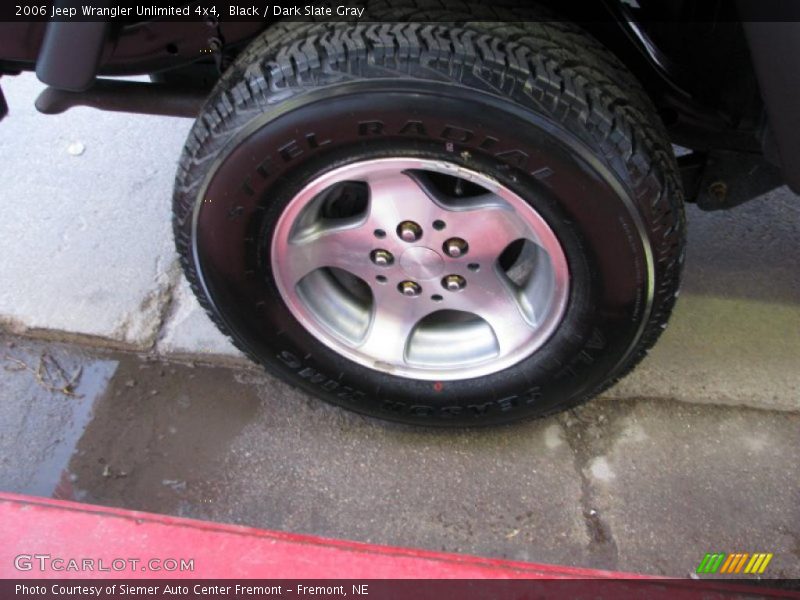 Black / Dark Slate Gray 2006 Jeep Wrangler Unlimited 4x4