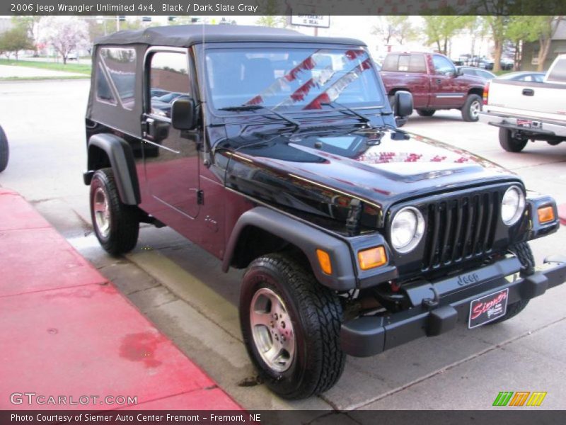 Black / Dark Slate Gray 2006 Jeep Wrangler Unlimited 4x4