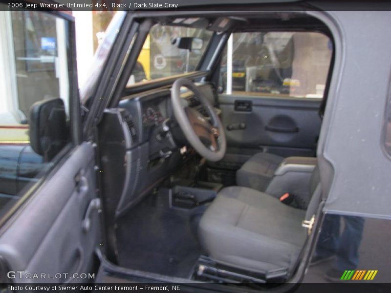 Black / Dark Slate Gray 2006 Jeep Wrangler Unlimited 4x4