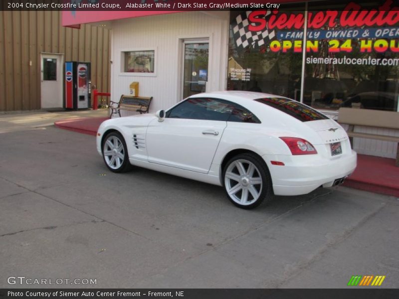 Alabaster White / Dark Slate Gray/Medium Slate Gray 2004 Chrysler Crossfire Limited Coupe