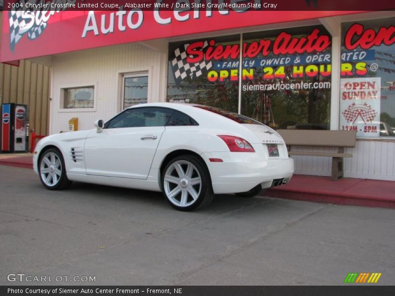 Alabaster White / Dark Slate Gray/Medium Slate Gray 2004 Chrysler Crossfire Limited Coupe