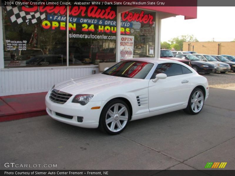 Alabaster White / Dark Slate Gray/Medium Slate Gray 2004 Chrysler Crossfire Limited Coupe