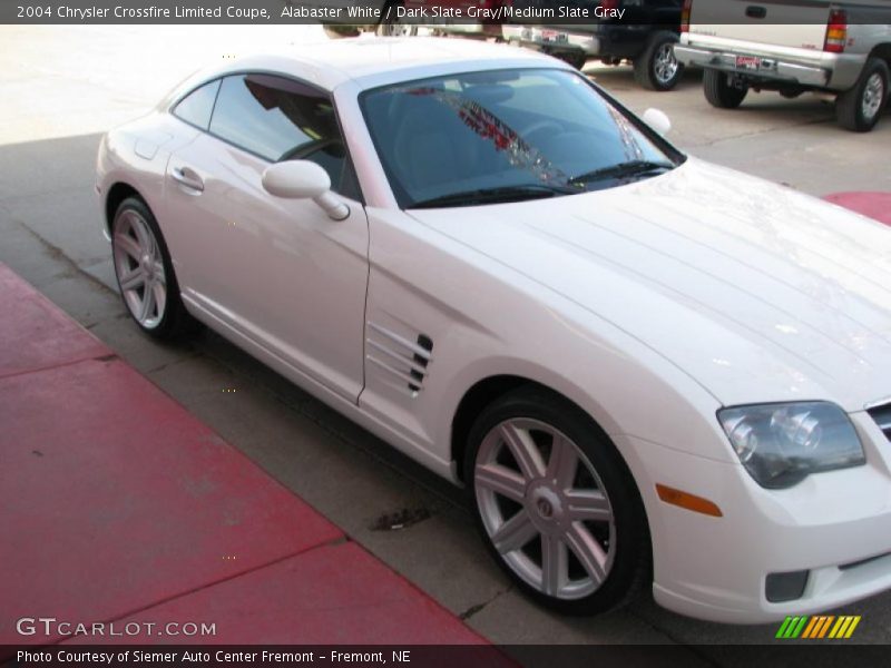 Alabaster White / Dark Slate Gray/Medium Slate Gray 2004 Chrysler Crossfire Limited Coupe