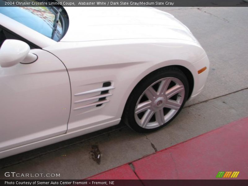 Alabaster White / Dark Slate Gray/Medium Slate Gray 2004 Chrysler Crossfire Limited Coupe