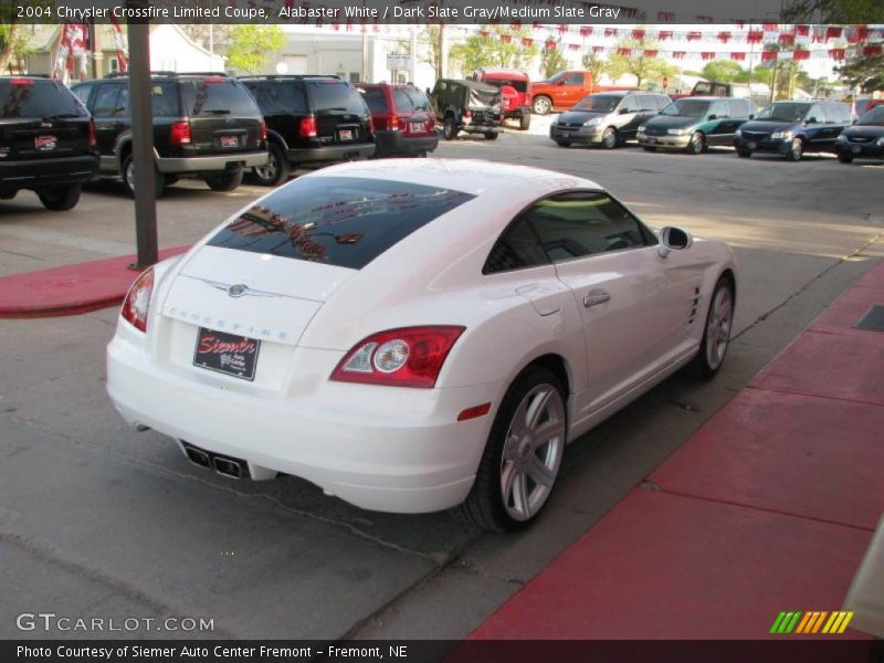 Alabaster White / Dark Slate Gray/Medium Slate Gray 2004 Chrysler Crossfire Limited Coupe