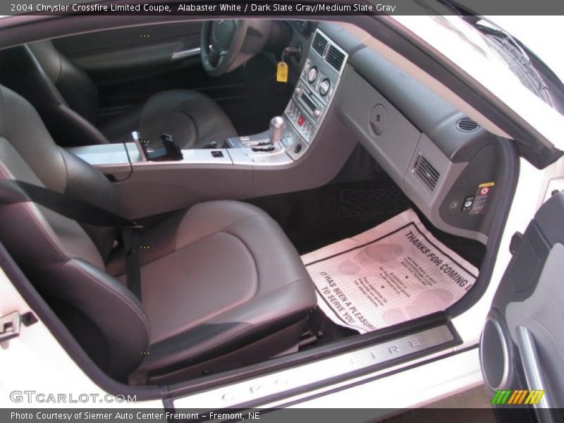 Alabaster White / Dark Slate Gray/Medium Slate Gray 2004 Chrysler Crossfire Limited Coupe