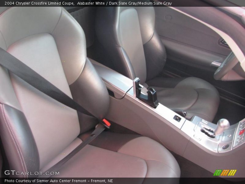 Alabaster White / Dark Slate Gray/Medium Slate Gray 2004 Chrysler Crossfire Limited Coupe