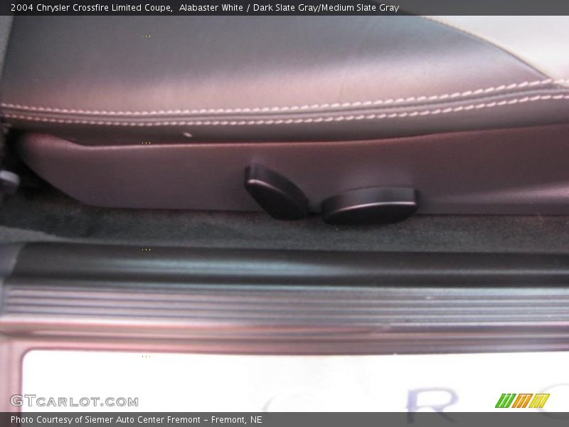 Alabaster White / Dark Slate Gray/Medium Slate Gray 2004 Chrysler Crossfire Limited Coupe