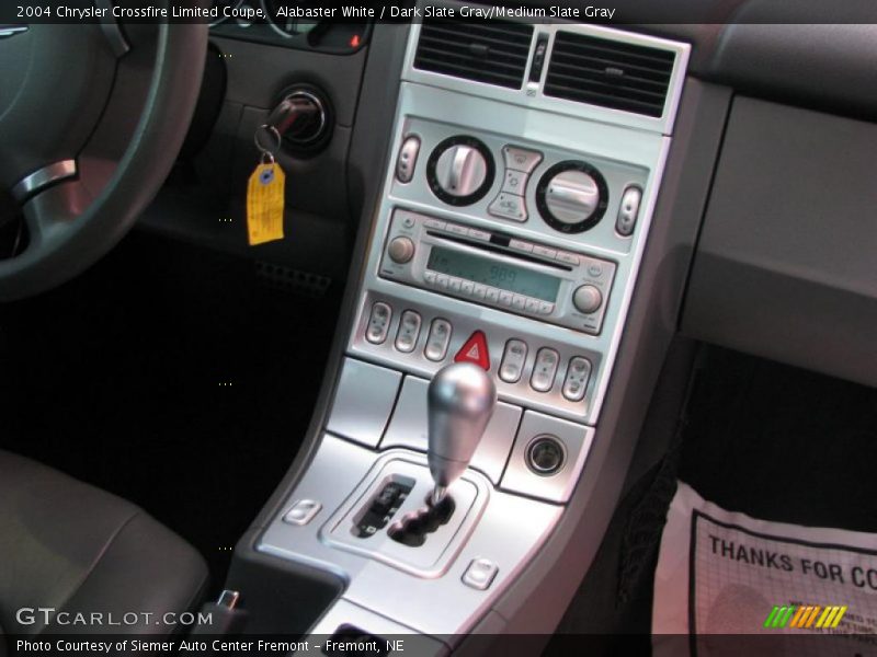 Alabaster White / Dark Slate Gray/Medium Slate Gray 2004 Chrysler Crossfire Limited Coupe