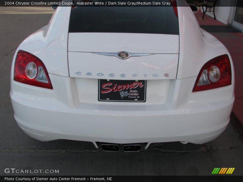 Alabaster White / Dark Slate Gray/Medium Slate Gray 2004 Chrysler Crossfire Limited Coupe