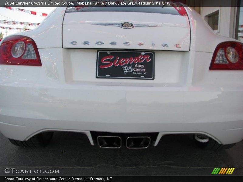 Alabaster White / Dark Slate Gray/Medium Slate Gray 2004 Chrysler Crossfire Limited Coupe