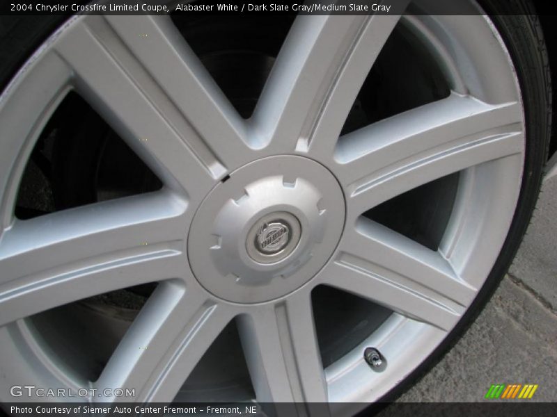 Alabaster White / Dark Slate Gray/Medium Slate Gray 2004 Chrysler Crossfire Limited Coupe