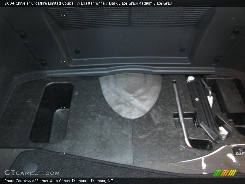 Alabaster White / Dark Slate Gray/Medium Slate Gray 2004 Chrysler Crossfire Limited Coupe