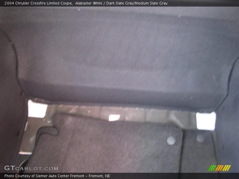 Alabaster White / Dark Slate Gray/Medium Slate Gray 2004 Chrysler Crossfire Limited Coupe