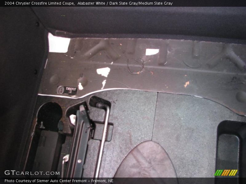 Alabaster White / Dark Slate Gray/Medium Slate Gray 2004 Chrysler Crossfire Limited Coupe