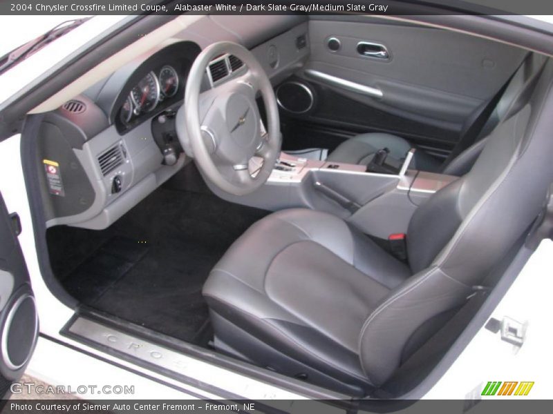 Alabaster White / Dark Slate Gray/Medium Slate Gray 2004 Chrysler Crossfire Limited Coupe