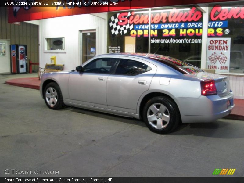 Bright Silver Metallic / Dark Slate Gray 2008 Dodge Charger SE