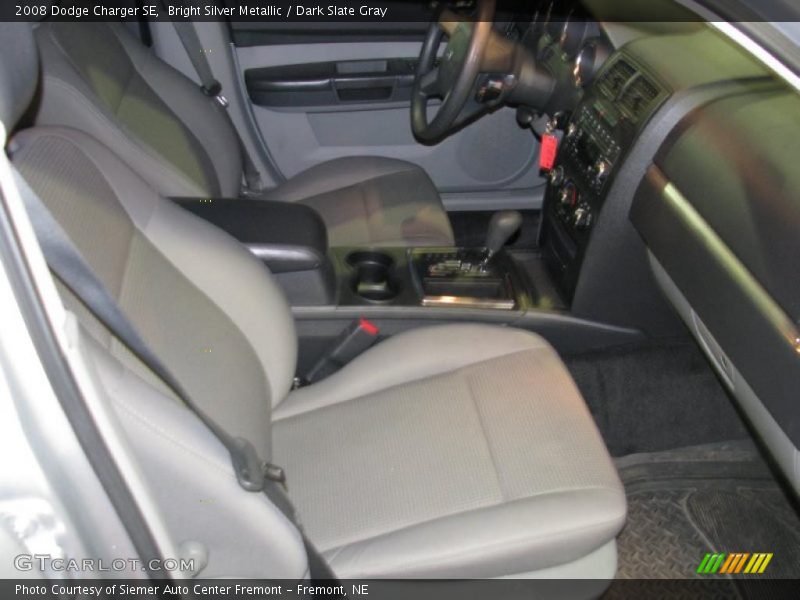 Bright Silver Metallic / Dark Slate Gray 2008 Dodge Charger SE