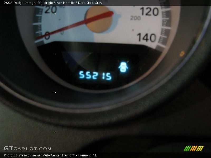 Bright Silver Metallic / Dark Slate Gray 2008 Dodge Charger SE