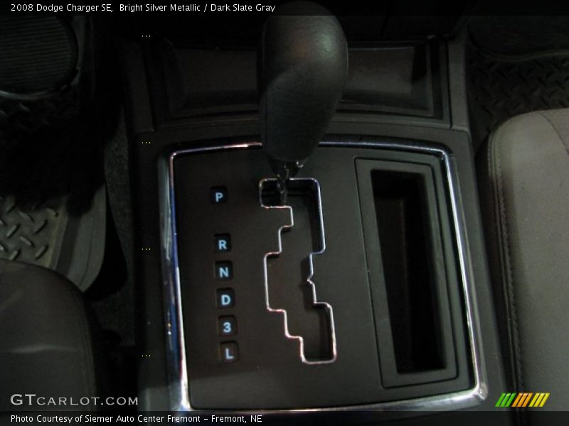 Bright Silver Metallic / Dark Slate Gray 2008 Dodge Charger SE