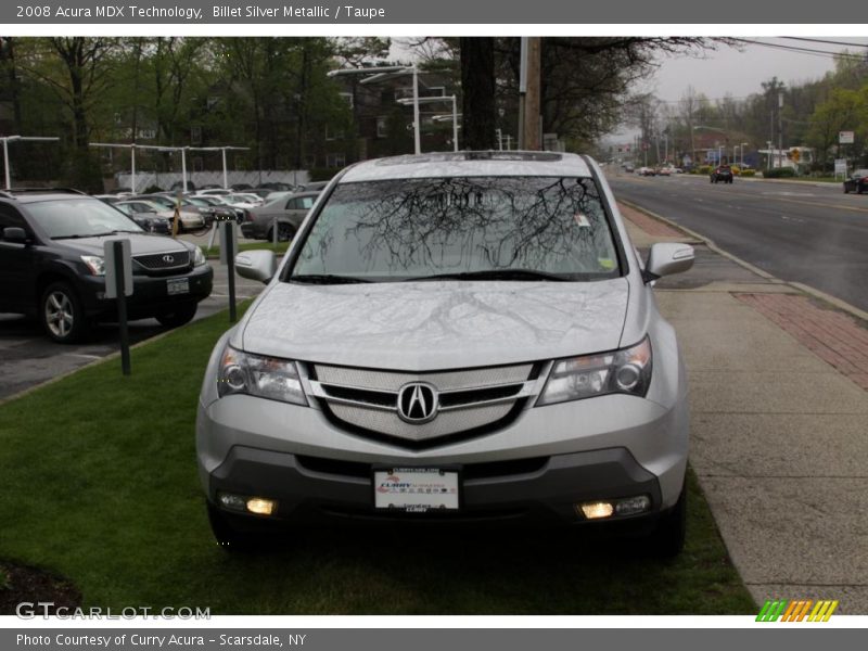Billet Silver Metallic / Taupe 2008 Acura MDX Technology