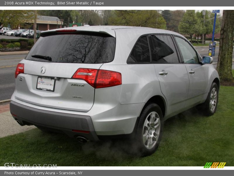 Billet Silver Metallic / Taupe 2008 Acura MDX Technology