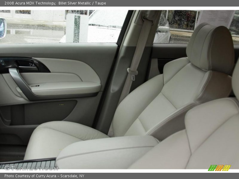 Billet Silver Metallic / Taupe 2008 Acura MDX Technology