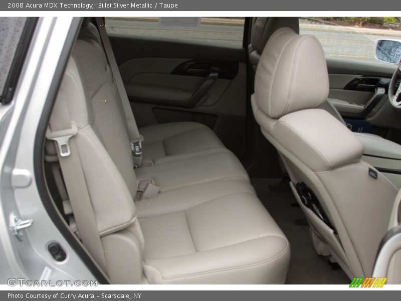 Billet Silver Metallic / Taupe 2008 Acura MDX Technology