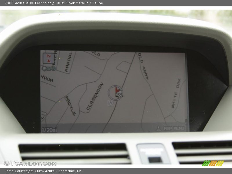 Billet Silver Metallic / Taupe 2008 Acura MDX Technology