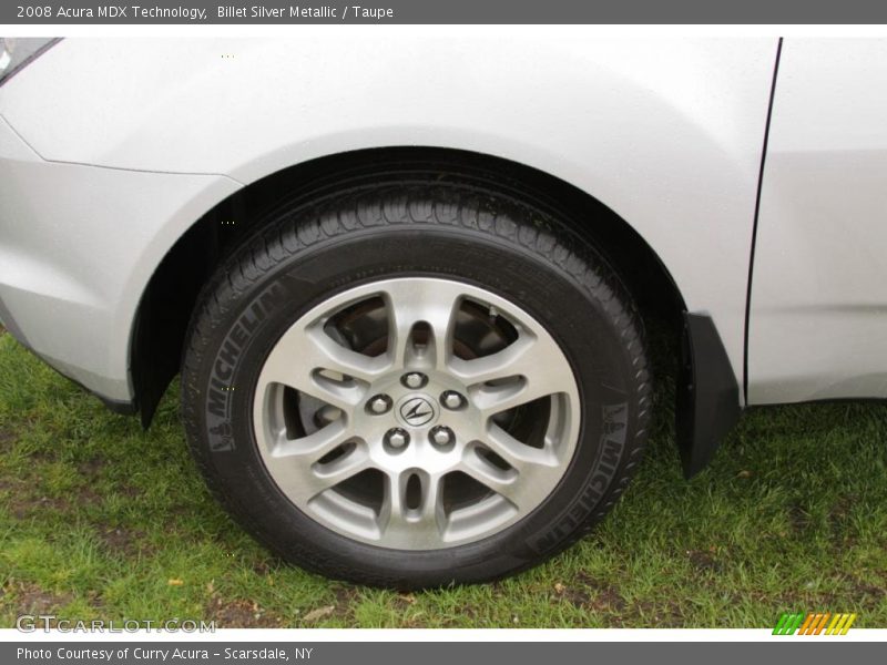 Billet Silver Metallic / Taupe 2008 Acura MDX Technology