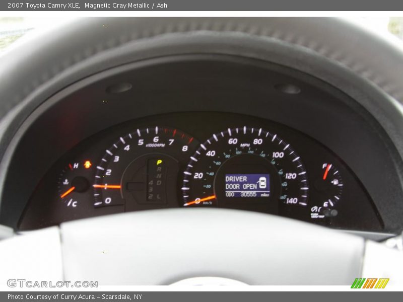 Magnetic Gray Metallic / Ash 2007 Toyota Camry XLE
