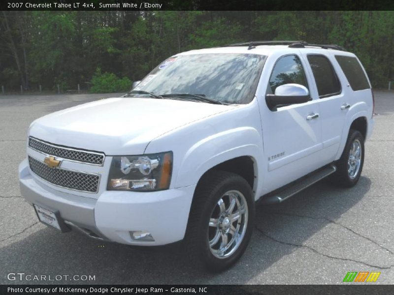 Summit White / Ebony 2007 Chevrolet Tahoe LT 4x4