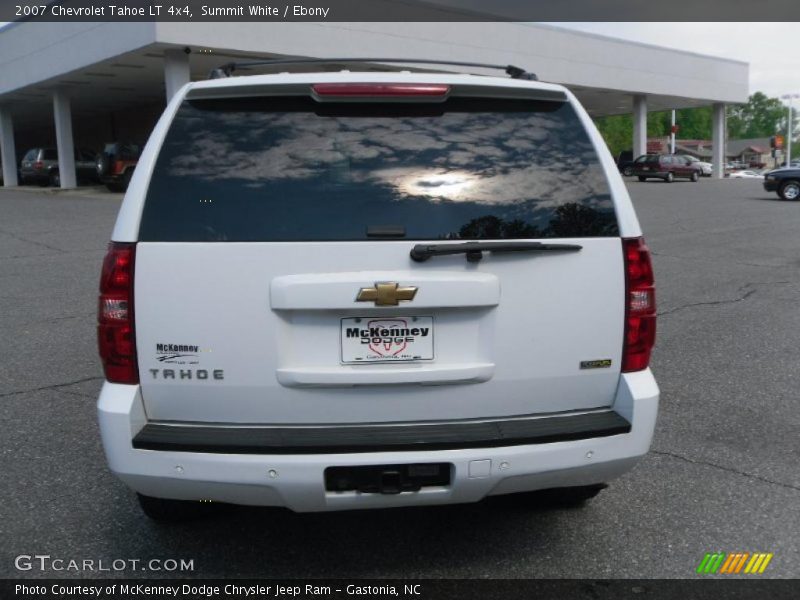 Summit White / Ebony 2007 Chevrolet Tahoe LT 4x4